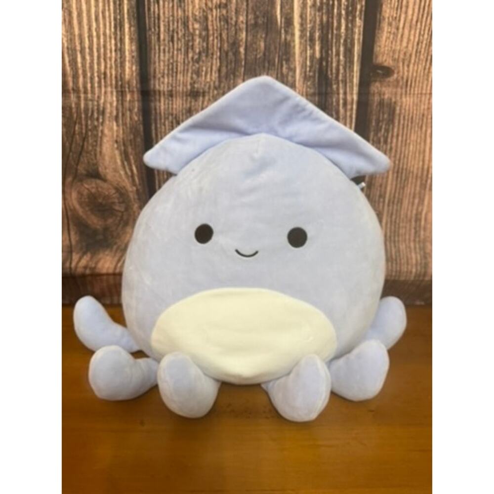 Squishmallows Stacy the Squid 16"‎ Blue Sea Life Squad Plush Toy